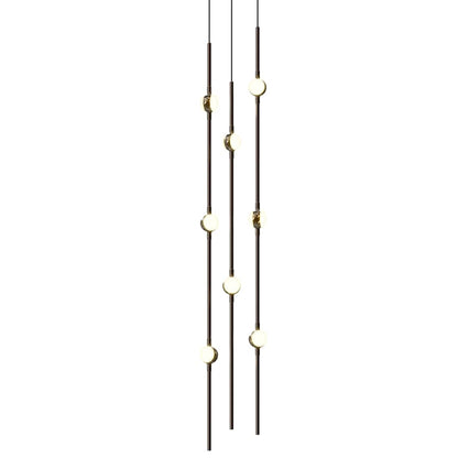 Sonneman Constellation 6" Wide Beaded Chandelier