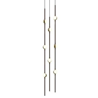 Sonneman Constellation 6" Wide Beaded Chandelier