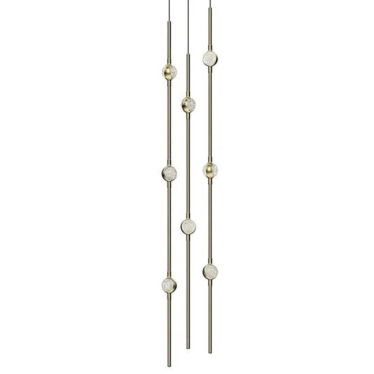 Sonneman Constellation Andromeda 8 Light 6" Wide LED Abstract Multi Light Pendant