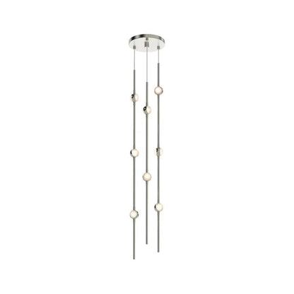 Sonneman Constellation Andromeda 8 Light 6" Wide LED Abstract Multi Light Pendant