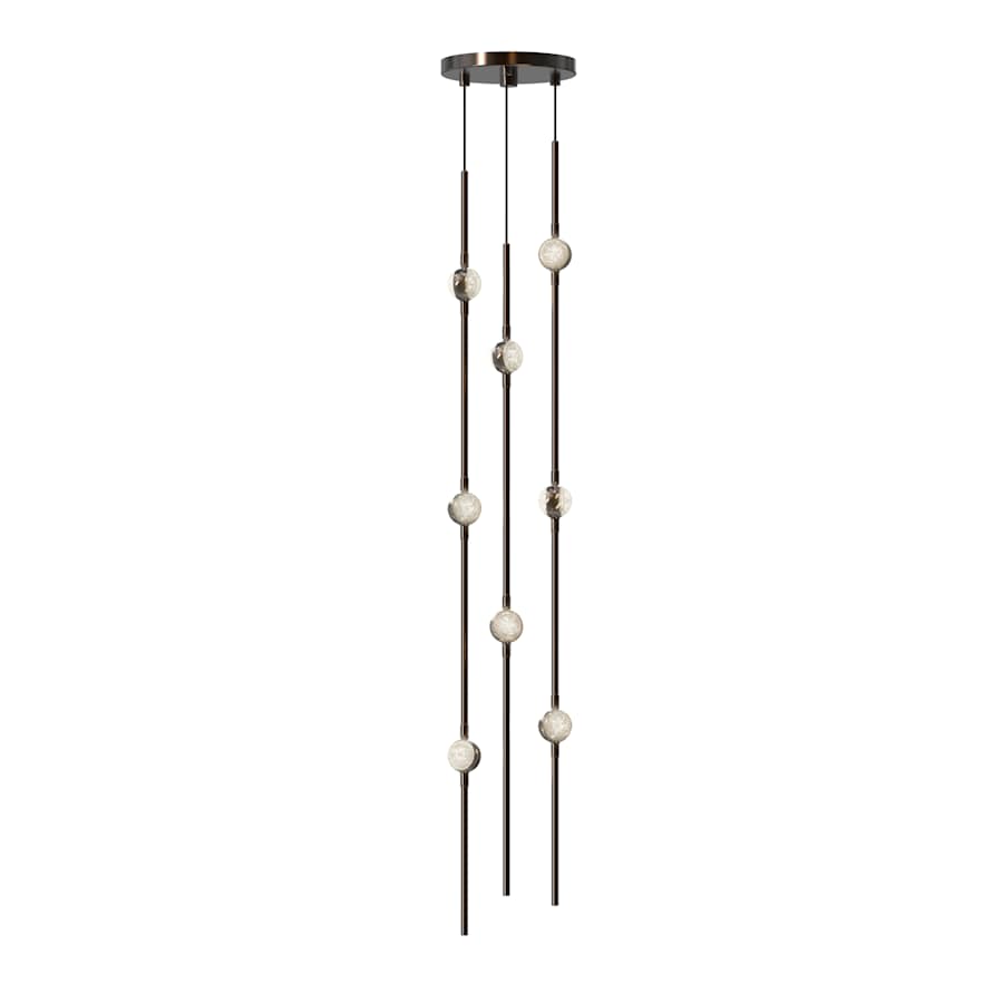 Sonneman Constellation 6" Wide Beaded Chandelier