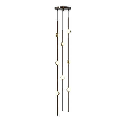 Sonneman Constellation 6" Wide Beaded Chandelier