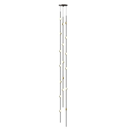 Sonneman Constellation 6" Wide Beaded Chandelier