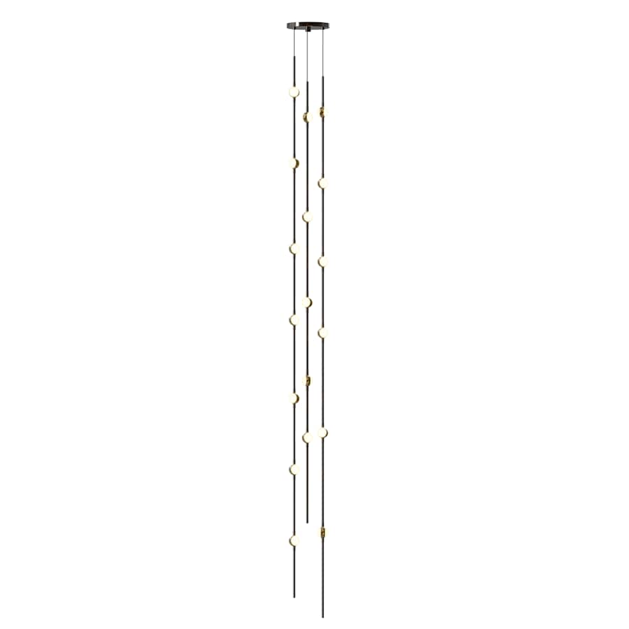 Sonneman Constellation 6" Wide Beaded Chandelier