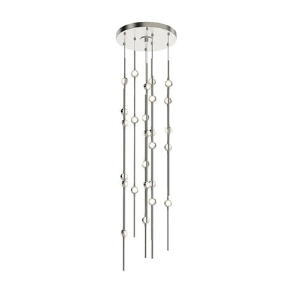 Sonneman Constellation Andromeda 26 Light 12" Wide LED Abstract Multi Light Pendant