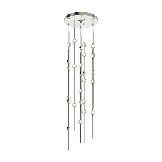 Sonneman Constellation Andromeda 26 Light 12" Wide LED Abstract Multi Light Pendant
