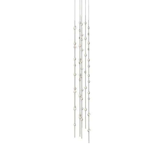 Sonneman Constellation Andromeda 55 Light 12" Wide LED Abstract Multi Light Pendant