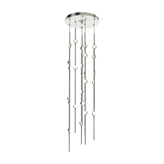 Sonneman Constellation Andromeda 26 Light 12" Wide LED Abstract Multi Light Pendant