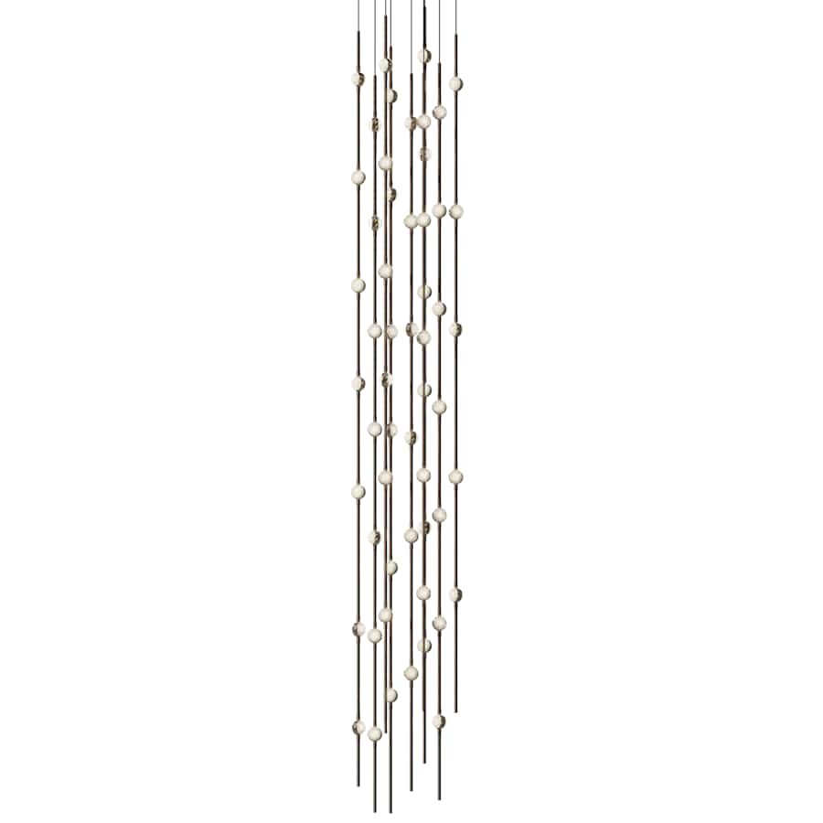 Sonneman Constellation 12" Wide Beaded Chandelier