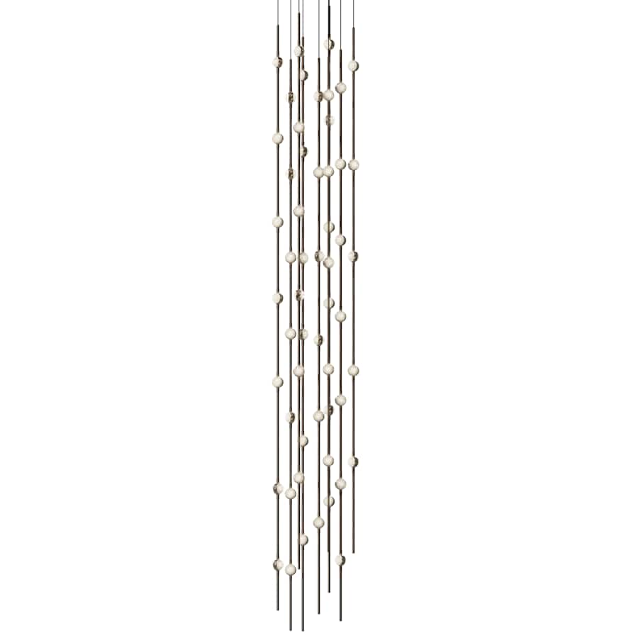 Sonneman Constellation 12" Wide Beaded Chandelier