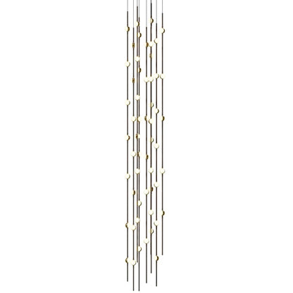 Sonneman Constellation 12" Wide Beaded Chandelier