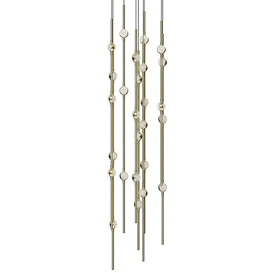 Sonneman Constellation 12" Wide Beaded Chandelier