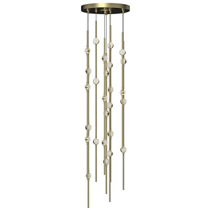 Sonneman Constellation Andromeda 26 Light 12" Wide LED Abstract Multi Light Pendant