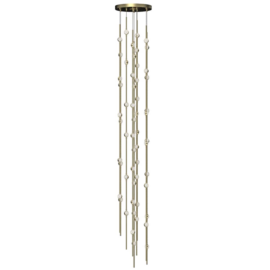 Sonneman Constellation Andromeda 55 Light 12" Wide LED Abstract Multi Light Pendant