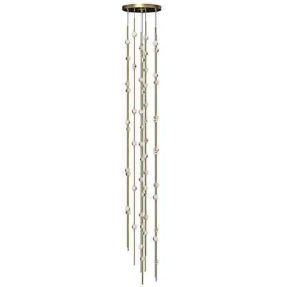 Sonneman Constellation Andromeda 55 Light 12" Wide LED Abstract Multi Light Pendant