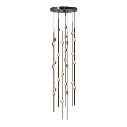 Sonneman Constellation 12" Wide Beaded Chandelier