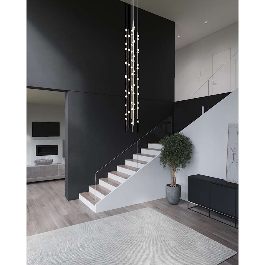 Sonneman Constellation 12" Wide Chandelier