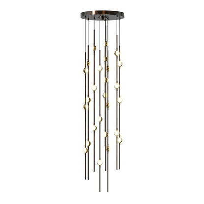 Sonneman Constellation 12" Wide Beaded Chandelier