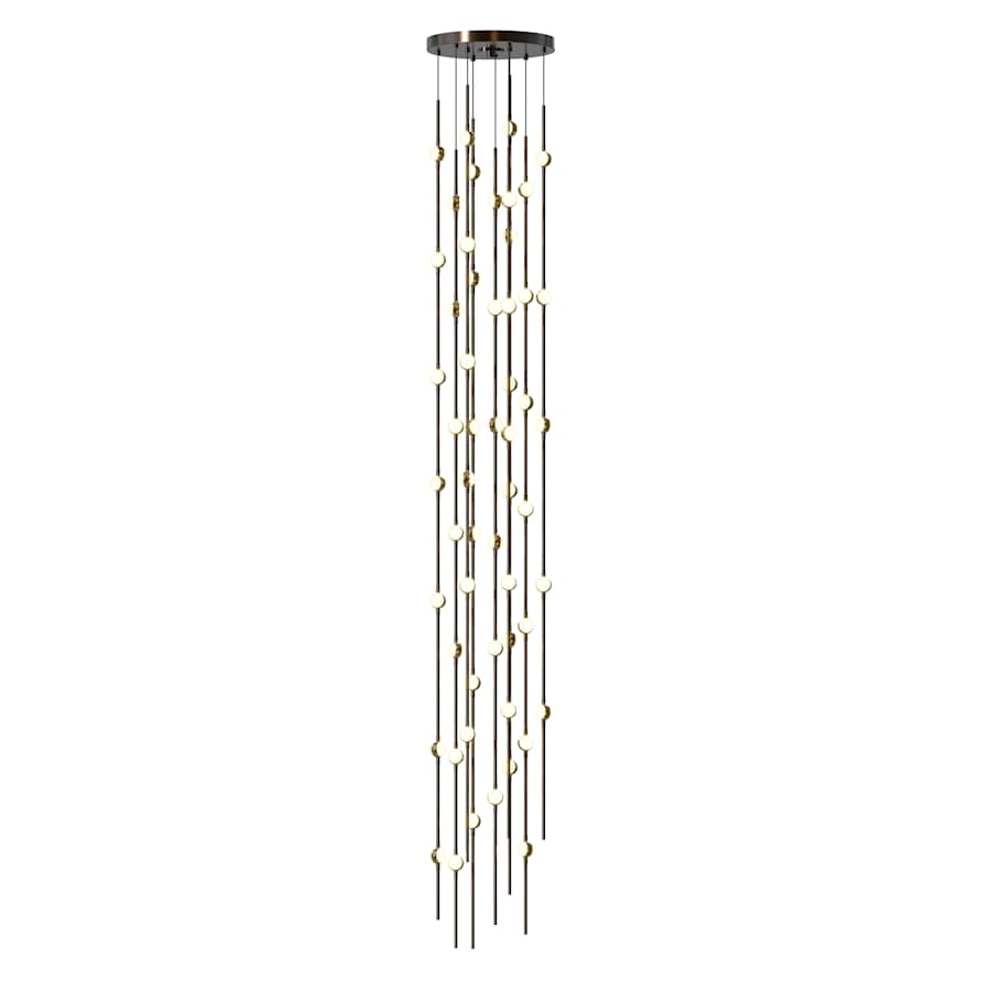 Sonneman Constellation 12" Wide Beaded Chandelier