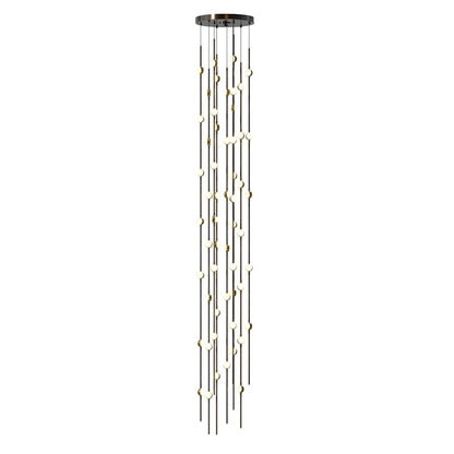 Sonneman Constellation 12" Wide Beaded Chandelier