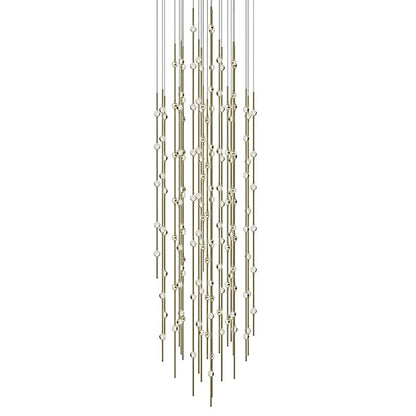 Sonneman Constellation Andromeda 156 Light 25" Wide LED Abstract Multi Light Pendant