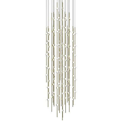 Sonneman Constellation Andromeda 156 Light 25" Wide LED Abstract Multi Light Pendant