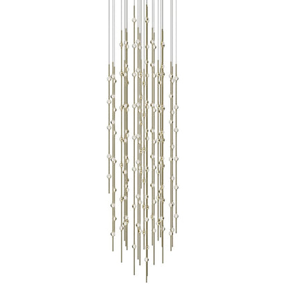 Sonneman Constellation Andromeda 156 Light 25" Wide LED Abstract Multi Light Pendant
