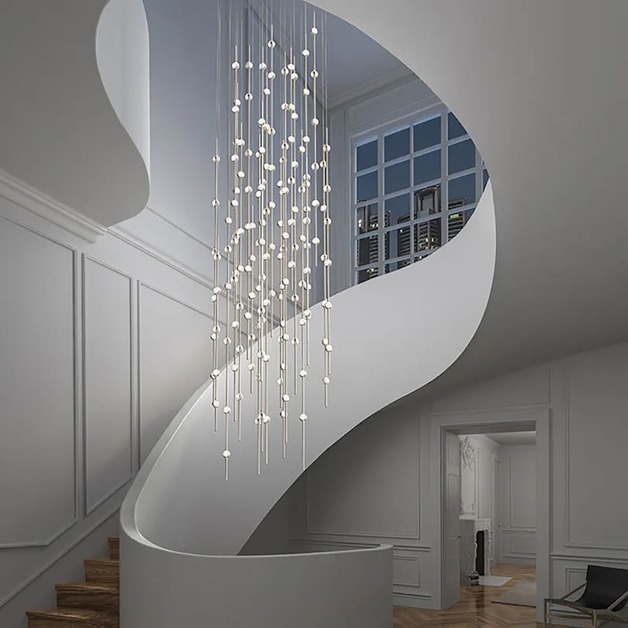 Sonneman Constellation Andromeda 156 Light 25" Wide LED Abstract Multi Light Pendant