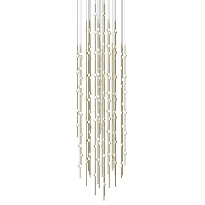 Sonneman Constellation Andromeda 156 Light 25" Wide LED Abstract Multi Light Pendant