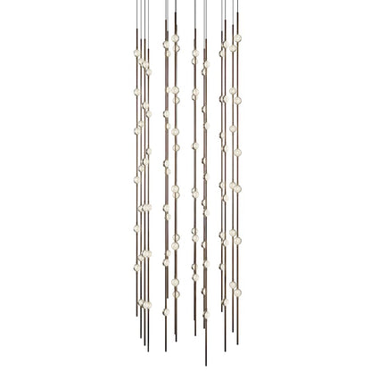 Sonneman Constellation 22" Wide Beaded Chandelier