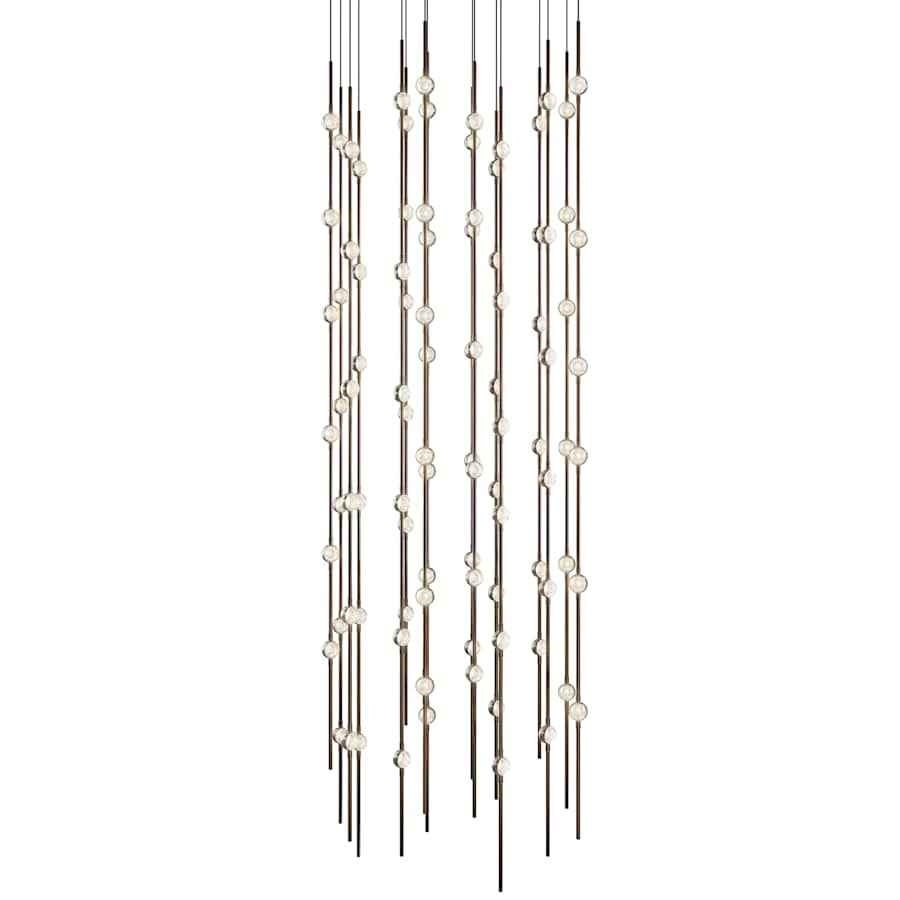 Sonneman Constellation 22" Wide Beaded Chandelier
