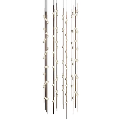 Sonneman Constellation 22" Wide Beaded Chandelier
