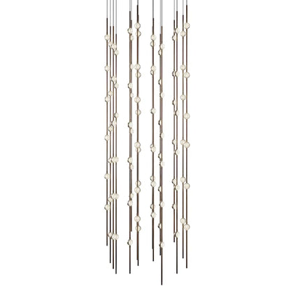 Sonneman Constellation 22" Wide Beaded Chandelier