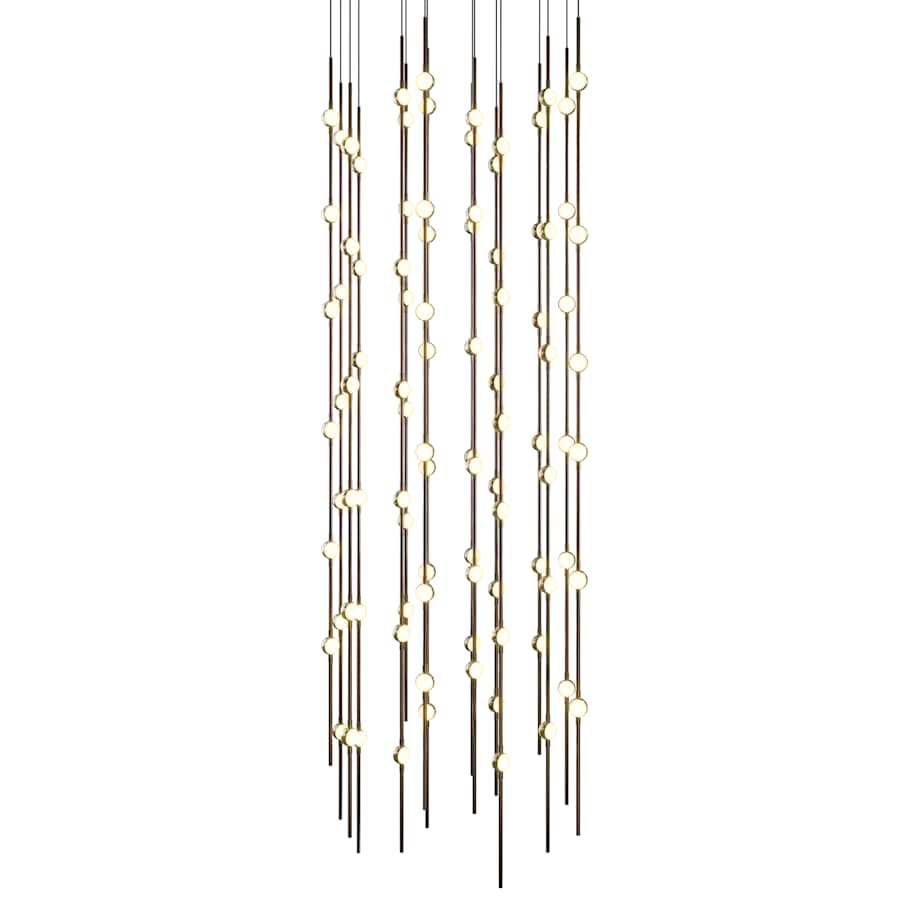 Sonneman Constellation 22" Wide Beaded Chandelier