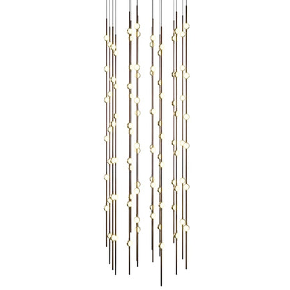 Sonneman Constellation 22" Wide Beaded Chandelier