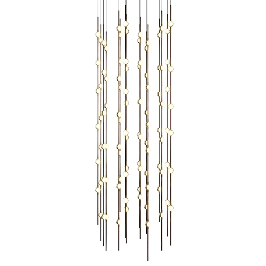 Sonneman Constellation 22" Wide Beaded Chandelier