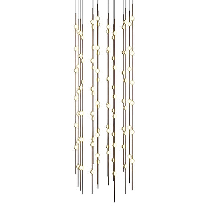 Sonneman Constellation 22" Wide Beaded Chandelier