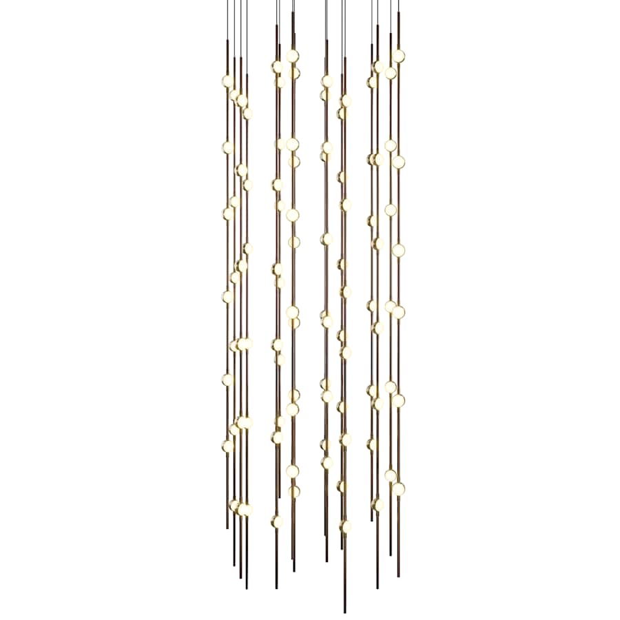 Sonneman Constellation 22" Wide Beaded Chandelier