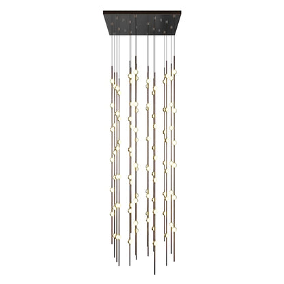 Sonneman Constellation 22" Wide Beaded Chandelier