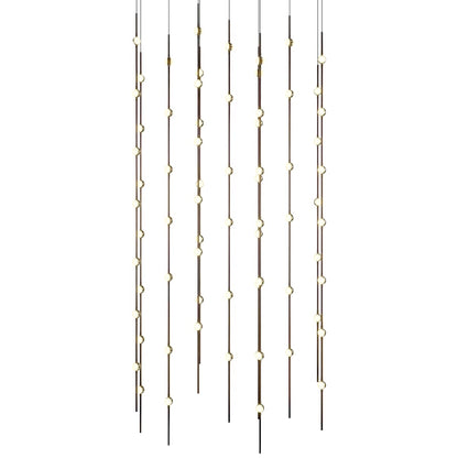Sonneman Constellation 36" Wide Beaded Chandelier