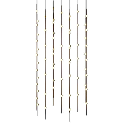 Sonneman Constellation 36" Wide Beaded Chandelier