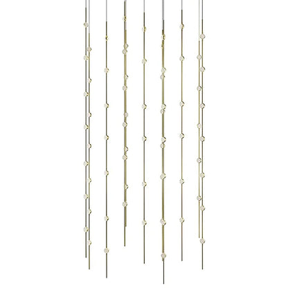 Sonneman Constellation Andromeda 69 Light 36" Wide LED Abstract Multi Light Pendant