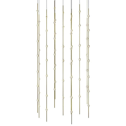 Sonneman Constellation 36" Wide Beaded Chandelier