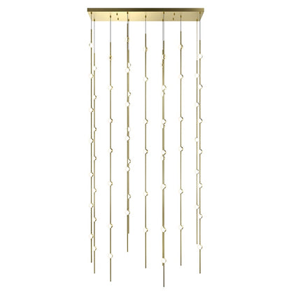 Sonneman Constellation Andromeda 69 Light 36" Wide LED Abstract Multi Light Pendant