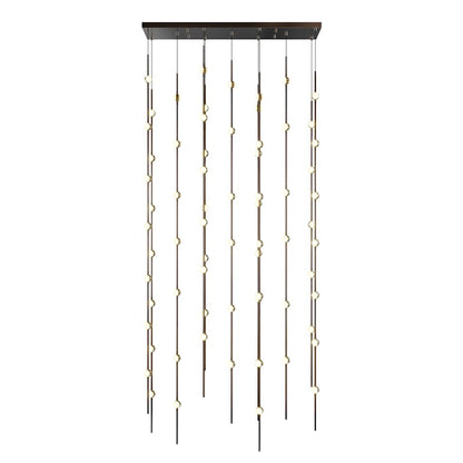 Sonneman Constellation 36" Wide Beaded Chandelier