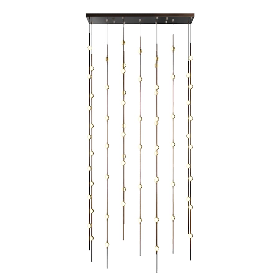 Sonneman Constellation 36" Wide Beaded Chandelier