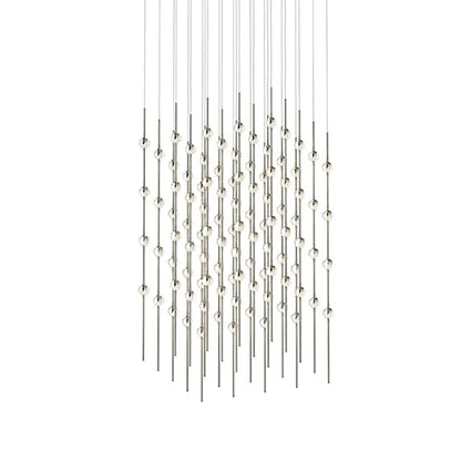 Sonneman Constellation Cosmic Cube 100 Light 21" Wide LED Abstract Multi Light Pendant