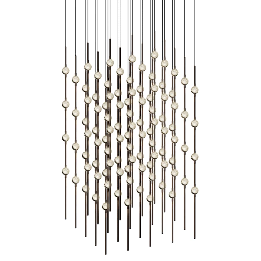 Sonneman Constellation 21" Wide Beaded Chandelier