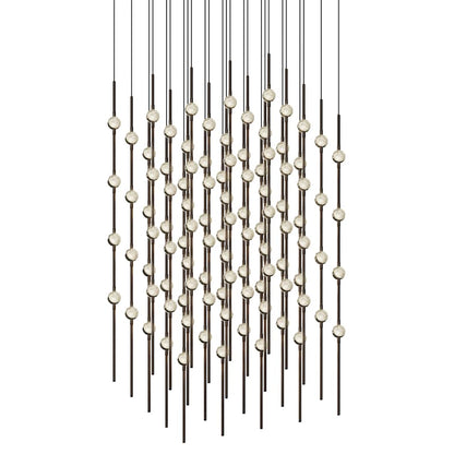 Sonneman Constellation 21" Wide Beaded Chandelier