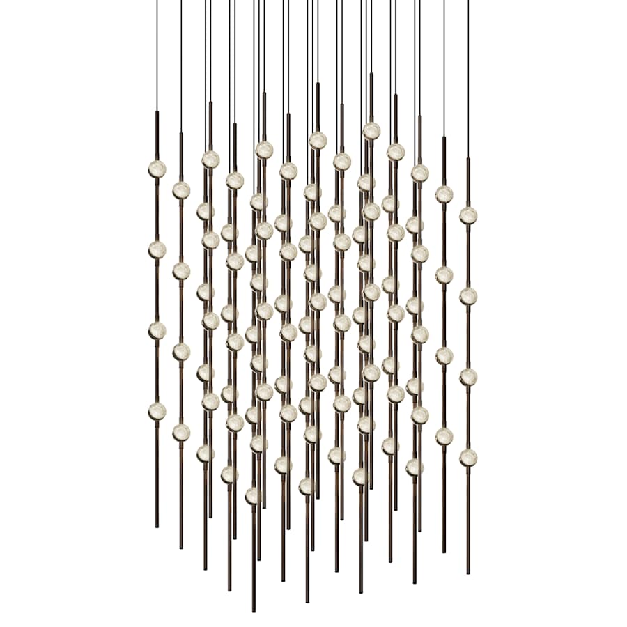 Sonneman Constellation 21" Wide Beaded Chandelier